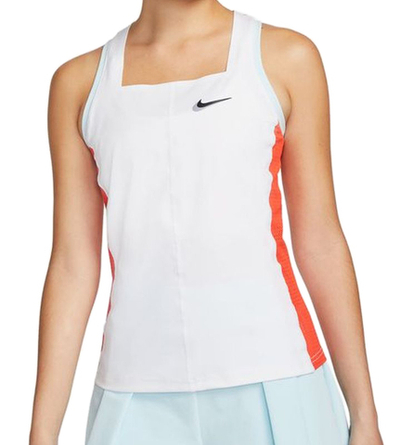 Топ теннисный Nike Court Dri-Fit Slam Tank - White