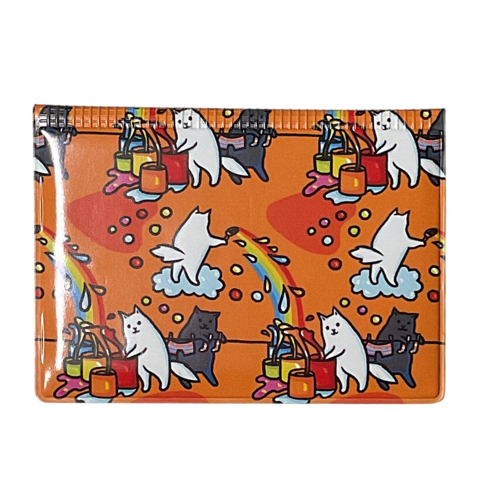 Обложка для транспортной карты "Радуга" увеличенная