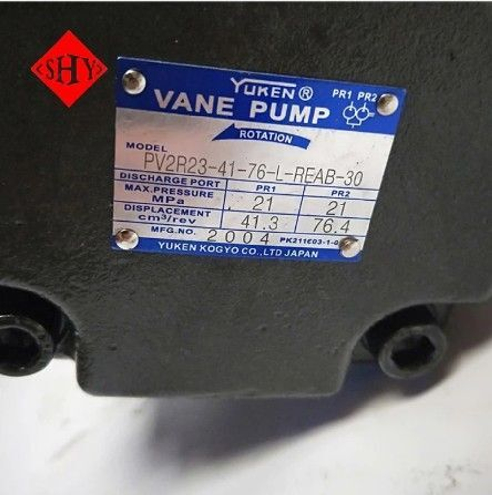 Гидронасос Yuken PV2R1-8-F-RAA-40 однолопастной
