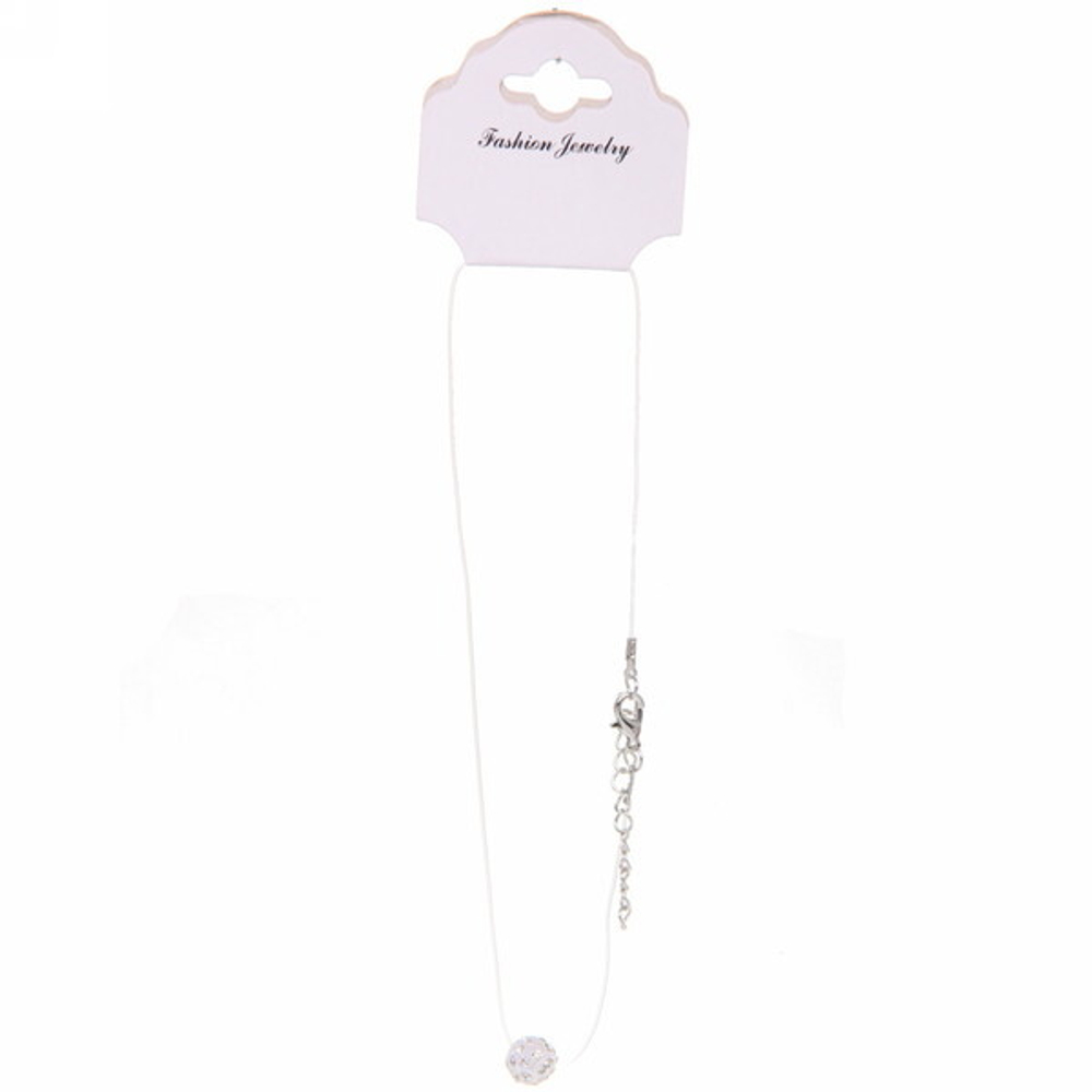 Подвеска на шею на леске «Emerald - Шамбала», цвет белый, d-0.9мм