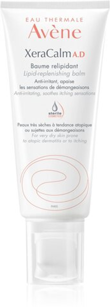 Avene XeraCalm A.D. - Восполняющий липидный бальзам для сухой и атопичной кожи /   200  ml  / GTIN 3282779405485