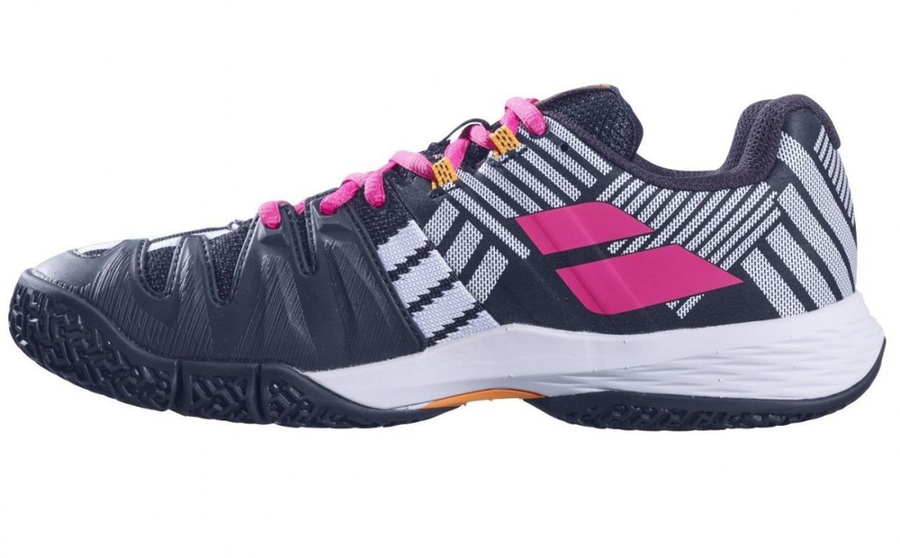 Женские кроссовки для Падел Babolat Sensa - black/roseberry
