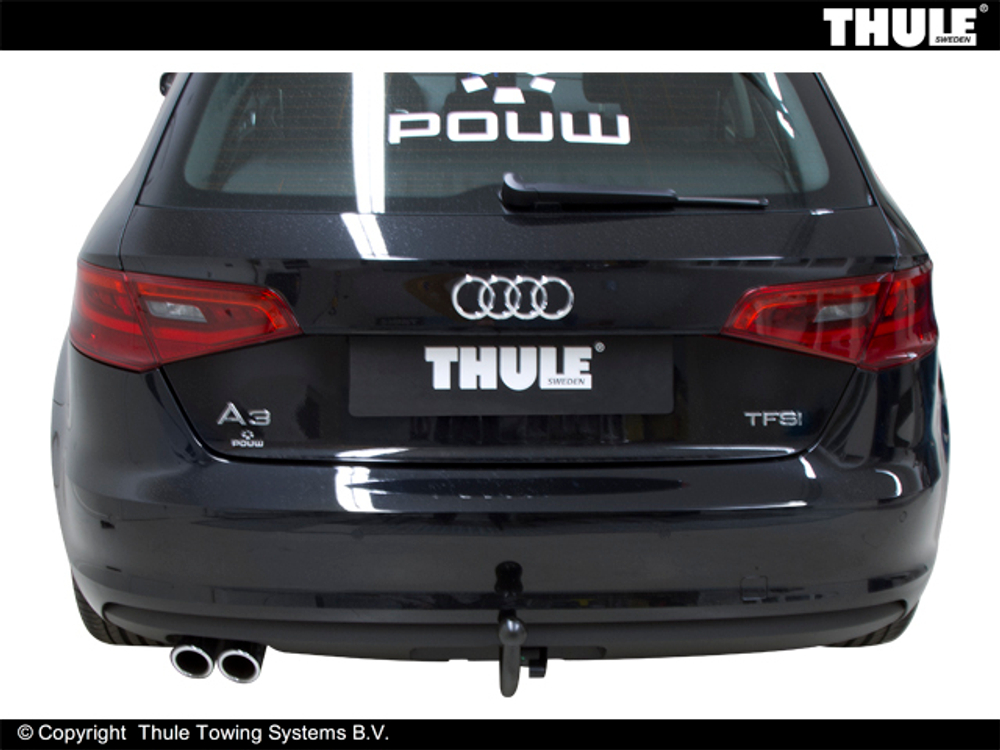Фаркоп Brink (Thule) 570900 для Audi A3 (2013 - )(паспорт и сертификат в комплекте)(без электрики)