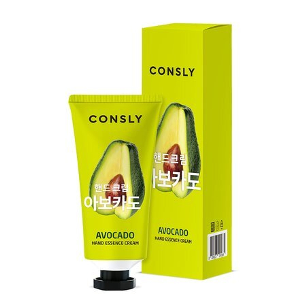 [Consly] Avocado hand essence cream - Крем-сыворотка для рук с экстрактом авокадо, 100мл