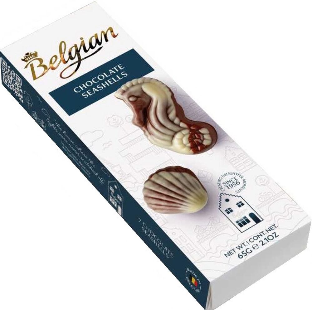 Шоколад Бельгиан Дары моря / The Belgian Seashells 65г