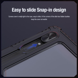 Противоударный чехол BUMPER NILLKIN LEATHER CASE PRO для Samsung Galaxy Tab S9 Ultra