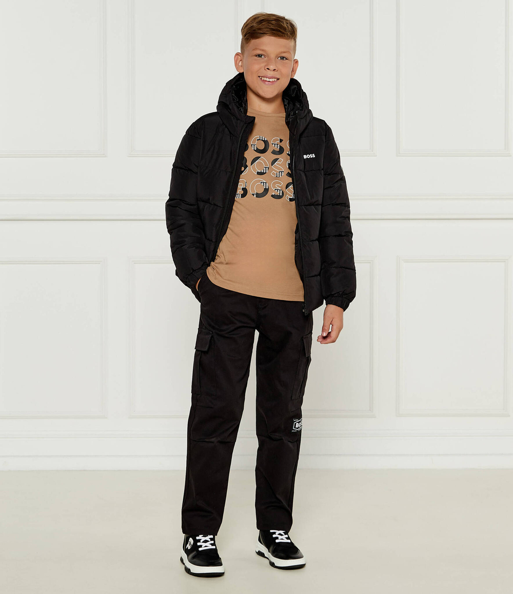 Футболка BOSS Kidswear - бежевый(J51200)