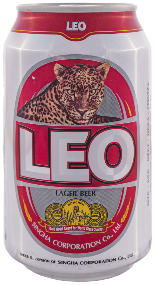 Пиво Лео / Leo 0.49 - банка