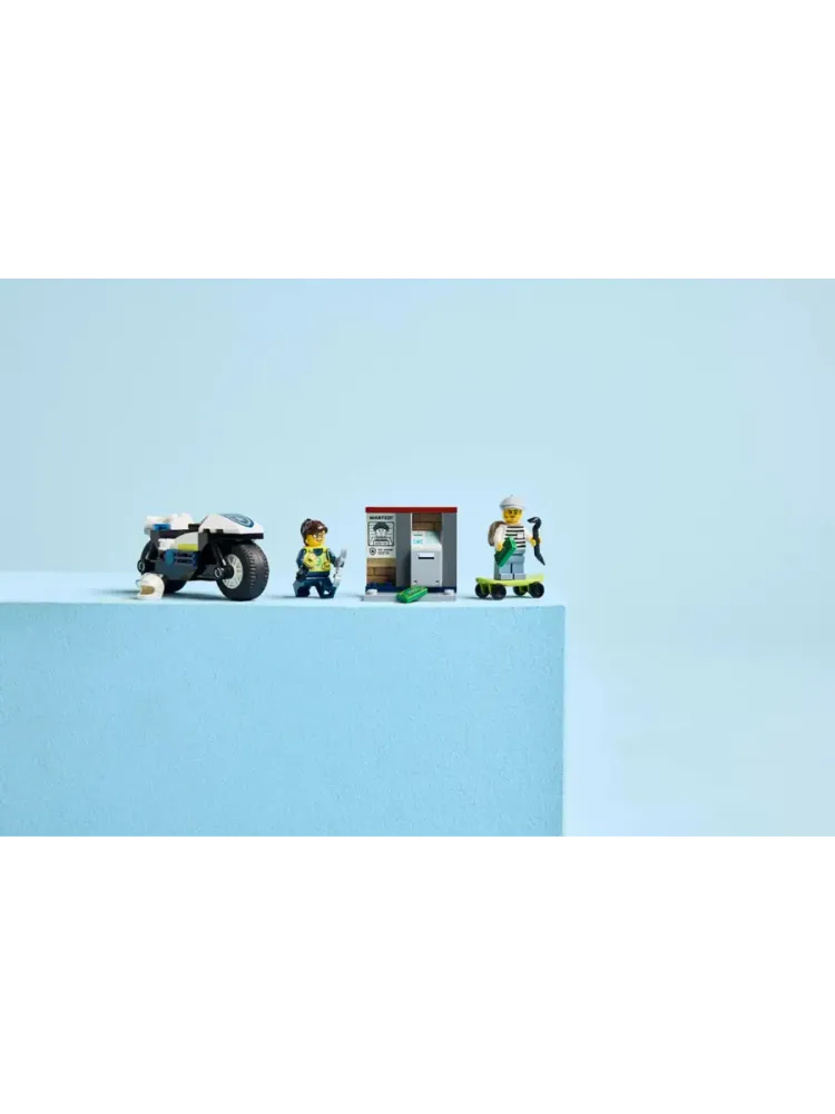 Конструктор City 60455 Полицейская погоня на мотоцикле