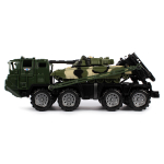 Военный тягач "Щит" с танком (камуфляж) (Нордпласт)