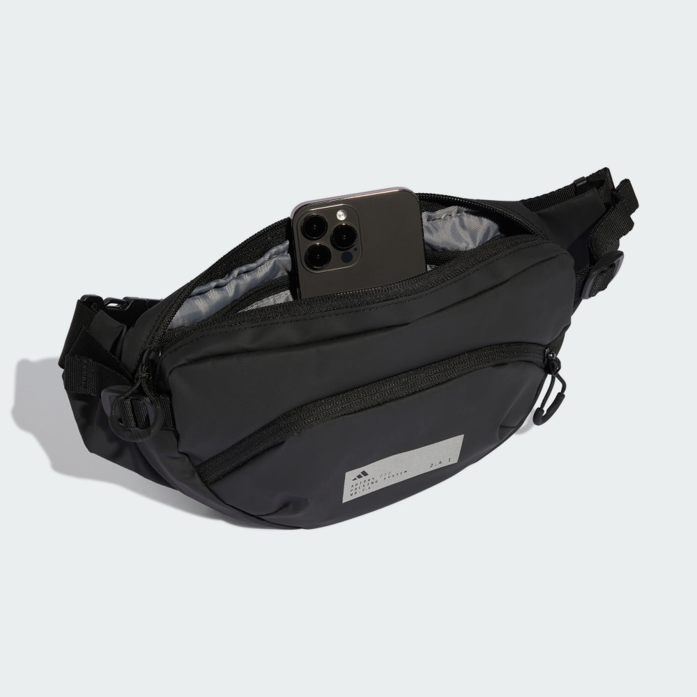 Сумка поясная ADIDAS HYBRID WAISTBAG BLACK/REFSIL