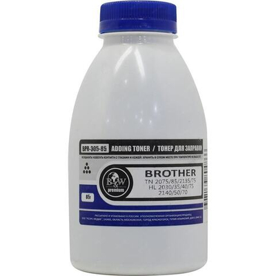 Тонер Brother TN-2075/85/2135/HL 2030/2035 (85г) B&W Premium (Tomoegawa)