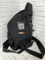 Тактическая плечевая сумка / чёрный