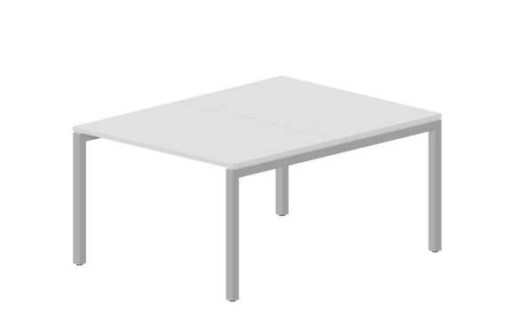 Составной стол Polo на 2 рабочих места 1180х1566х750мм (4 громмета)