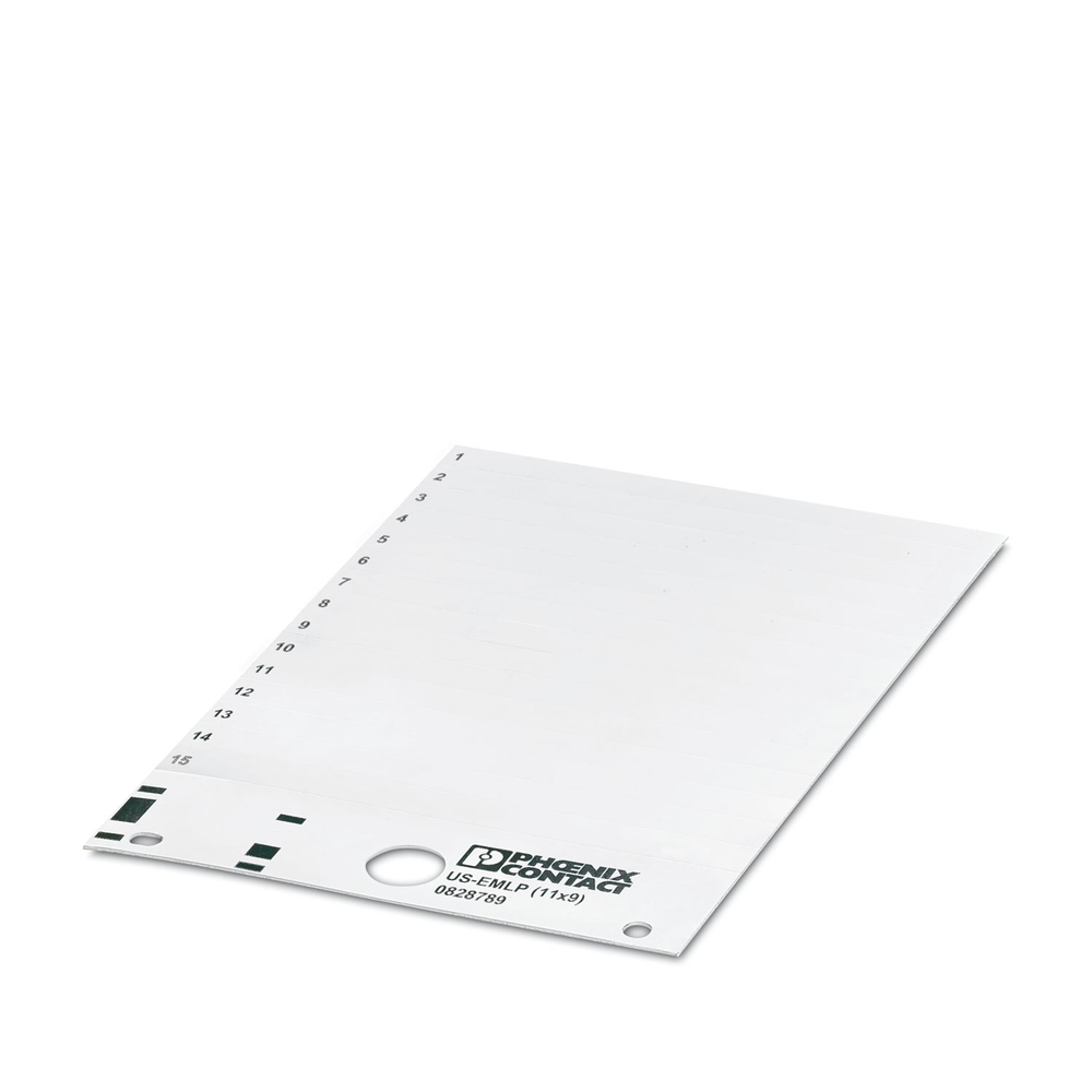 0828789 - US-EMLP (11X9) - Пластиковая табличка