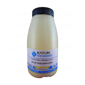 Тонер Katun для картриджей HP CC532A/CE412A Yellow, химический (80г)