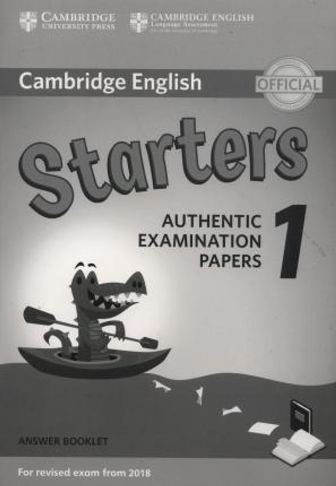 NEW C Young LET  Starters 1  Answer Booklet