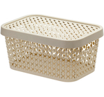 Коробка для хранения с крышкой "Пирула" 1,5л 190х130х90мм М2347