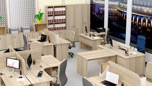 Офисная мебель Стандарт-Pro дуб сонома