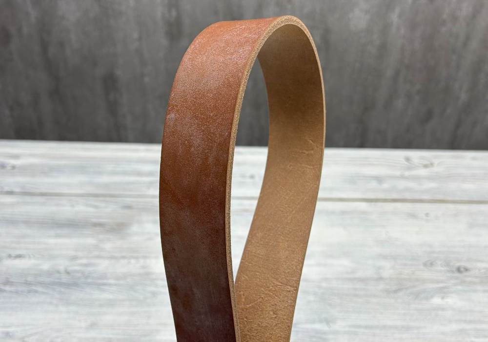 Ременная заготовка English Bridle цвет Dark Stain