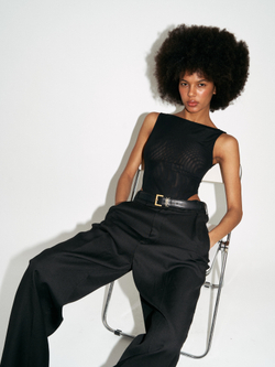 Bodysuit Mira Mesh Black