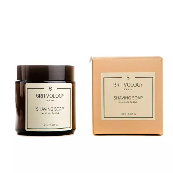 Крем-мыло для бритья BRITVOLOGY, 100 мл