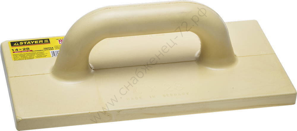 STAYER 140x280 мм, Полиуретановая терка, PROFESSIONAL (0812-14-28)