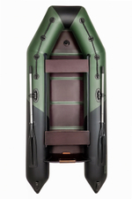 ПЛЁС Неглинка 290 МК зеленый-черный (лодка ПВХ под мотор)