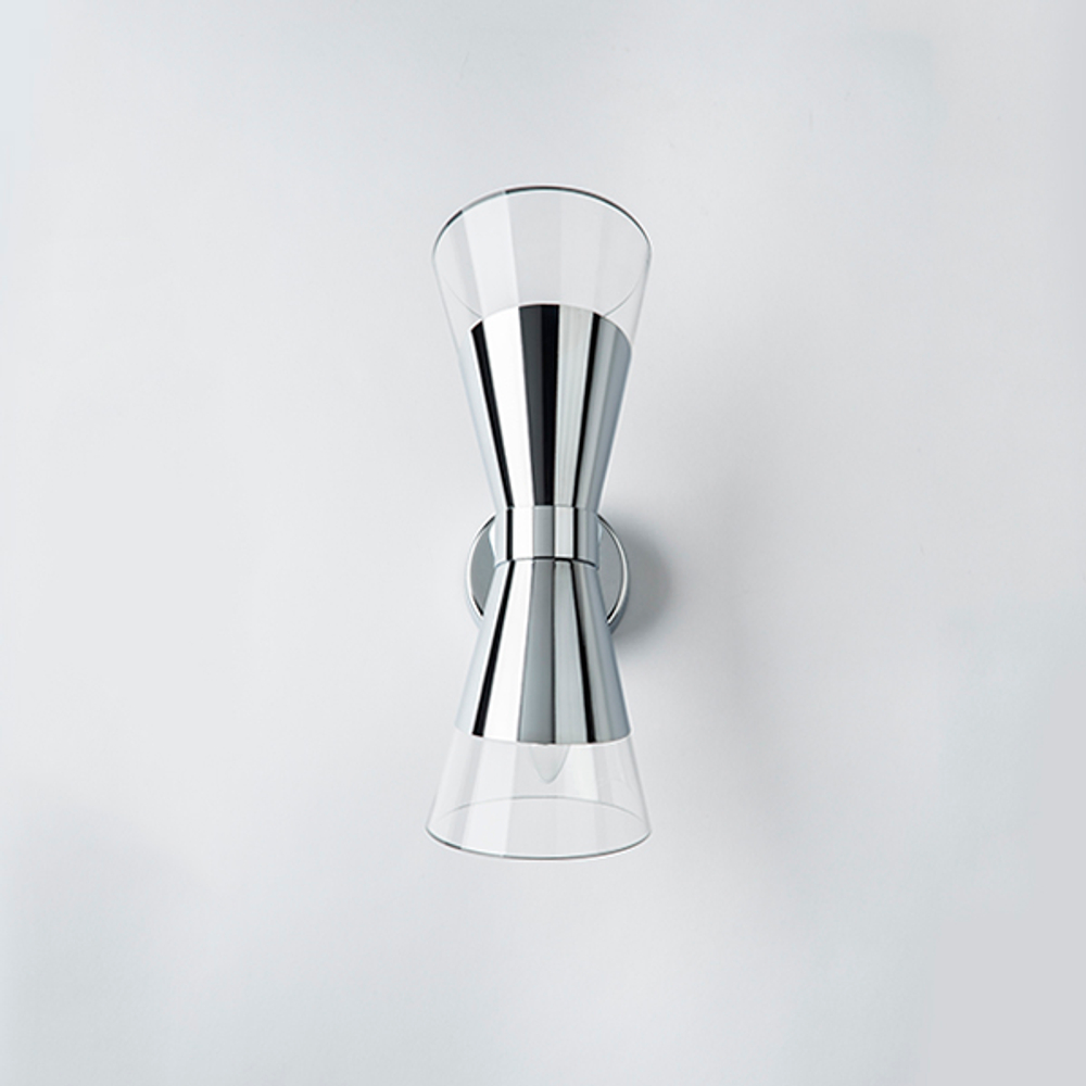 817624 Бра STRATO 2х40W E14 ХРОМ