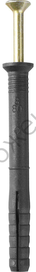 STAYER 8 x 80 мм, потайный бортик, дюбель-гвоздь полипропиленовый, 50 шт (30645-08-080)