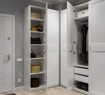 Стеллаж МАКС 50х58х233 белый