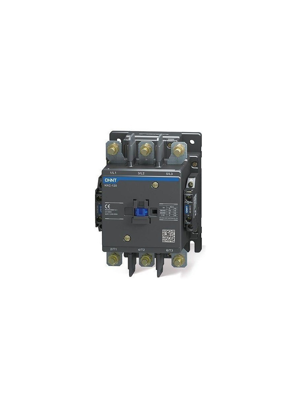 Контактор NXC-160 160А кат. 220В AC 2НО+2НЗ AC-3 (R) CHINT 836515