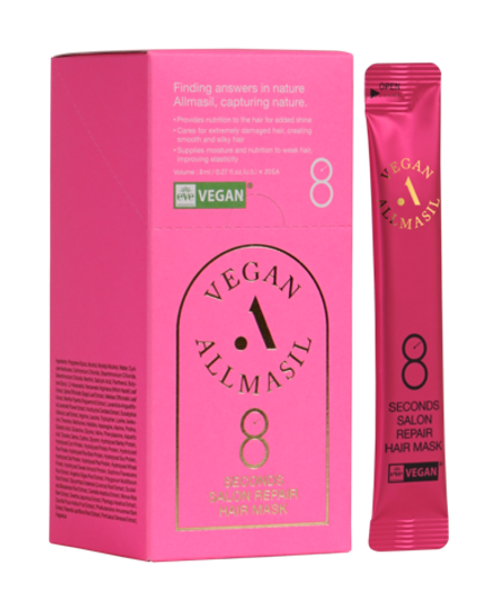 ALLMASIL - МАСКА ДЛЯ ВОЛОС ВОССТАНАВЛИВАЮЩАЯ 8 SECONDS SALON REPAIR HAIR MASK, 8 МЛ * 1 ШТ