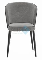 Стул DikLine 348 поворотный опоры чёрные