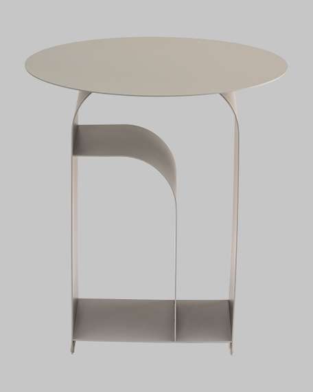 Журнальный столик Arwel металл темно-серый