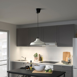 IKEA TRETTIOEN  (ИКЕА ТРЕТТИОЕН)  -  Подвесной светильник, белый, 38 см