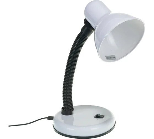 Светильник настольный Эра N-211 на основании 40Вт E27 белый