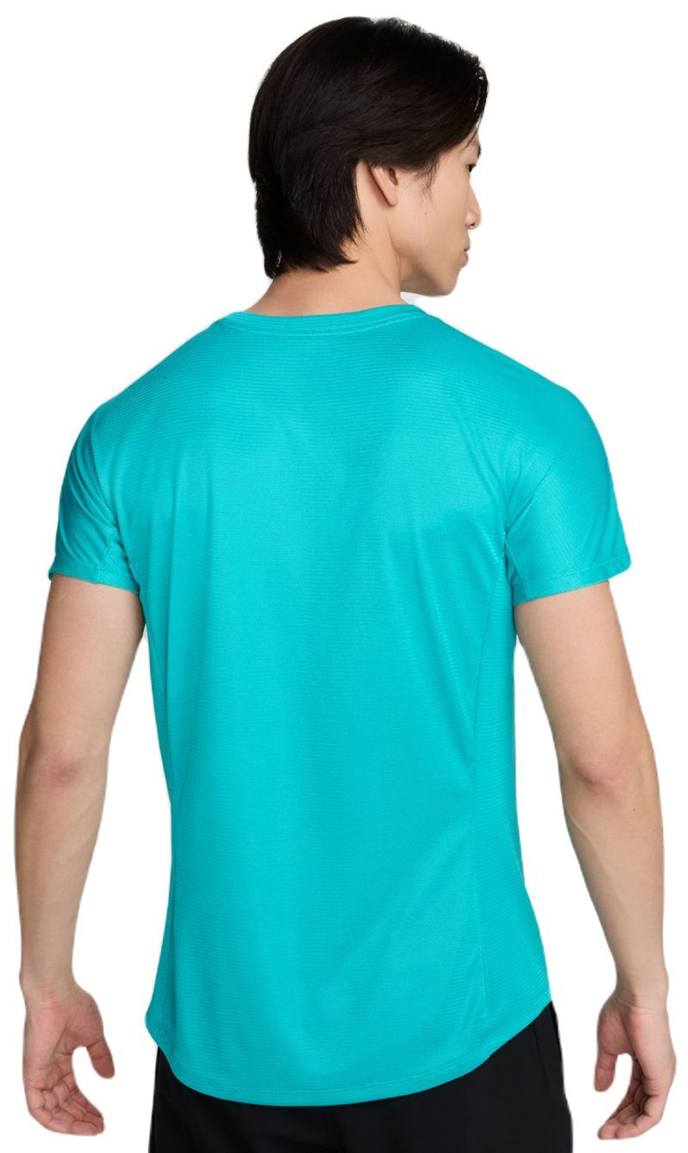 Мужская теннисная футболка Nike Rafa Challenger Dri-Fit Tennis Top - dusty cactus/black