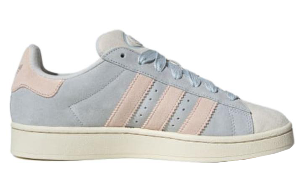 Adidas originals Campus 00S comfortable temperament all-match non-slip wear-resistant low-top sneakers men's blue pink white