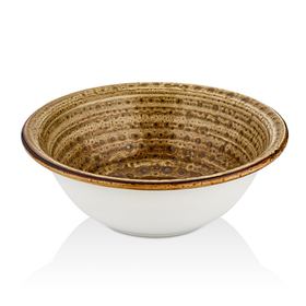 Салатник d=18 cм,650 мл, фарфор,серия "Cowry Yellow", By Bone