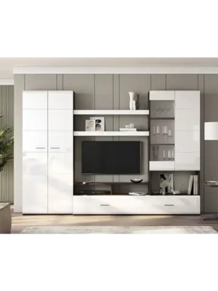 Стенка в гостиную со шкафом 280х39х196 см