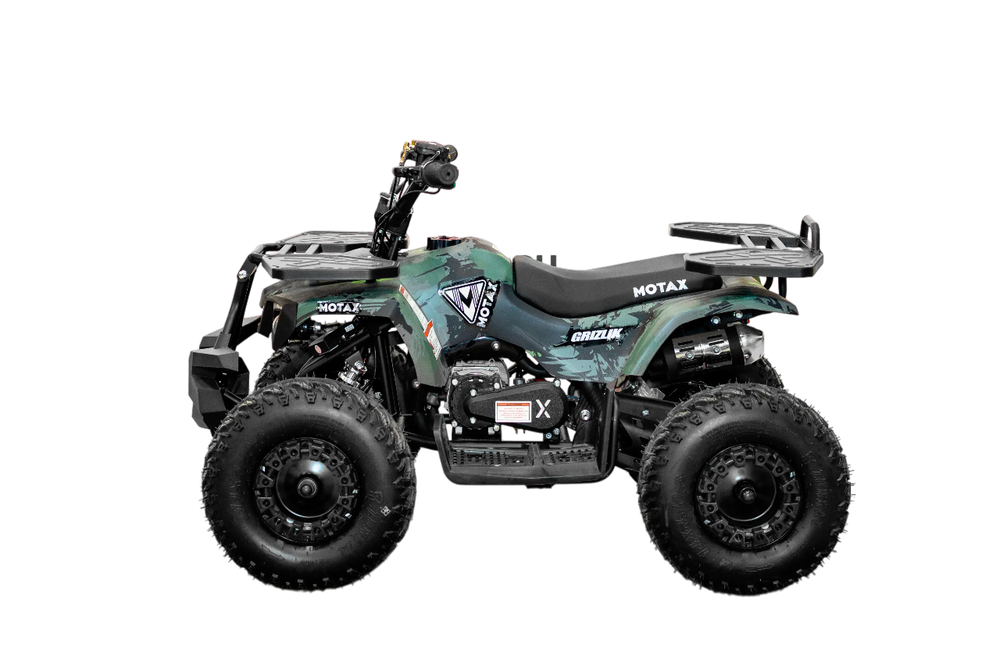 Детский бензиновый квадроцикл MOTAX GRIZLIK MINI PS BW