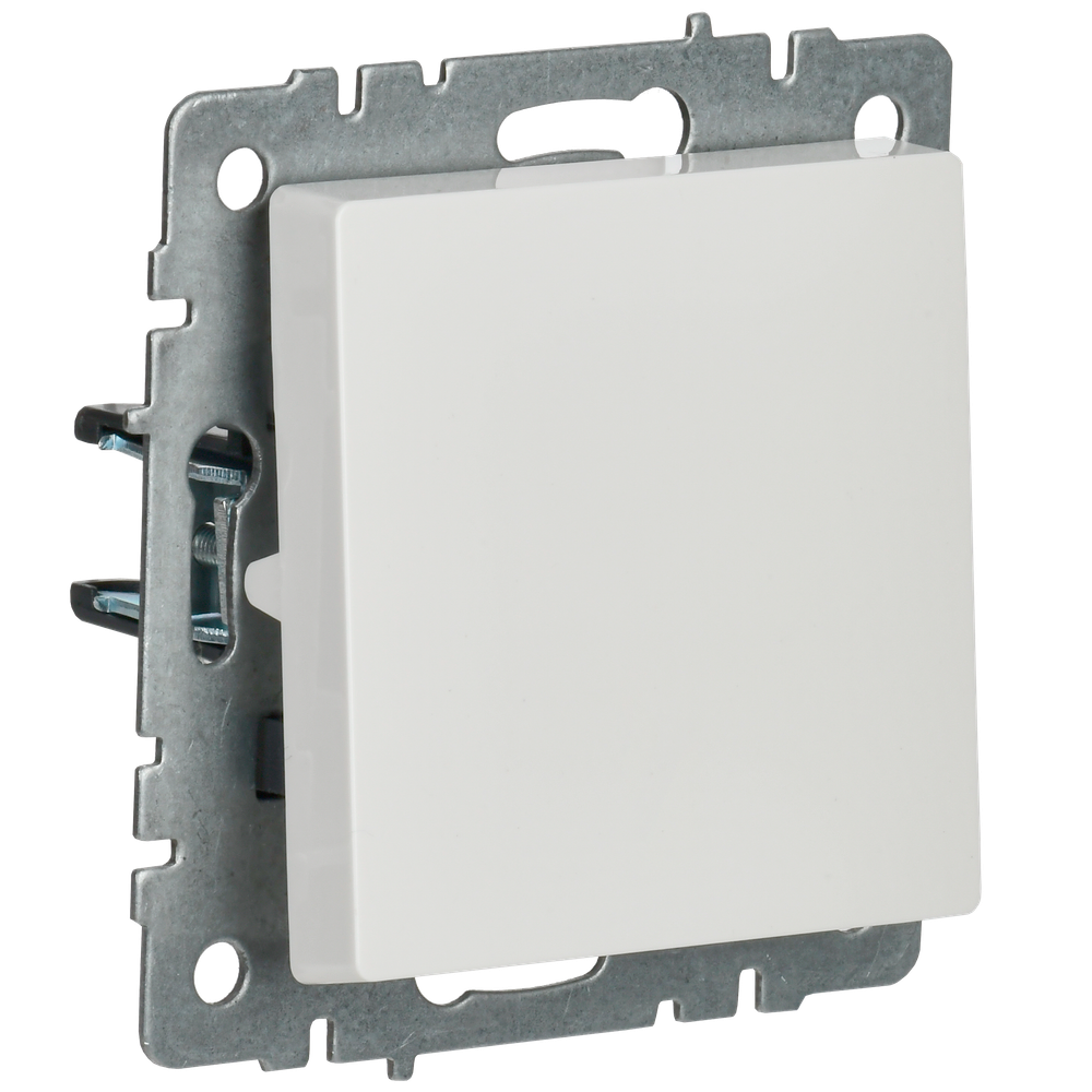 BRITE Выключатель 1-клавишный перекрестный 10А ВС10-1-3-БрБ белый IEK