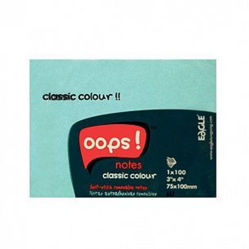 Блок самоклеящ. EAGLE 102х75 мм 100 л. гол. пастель