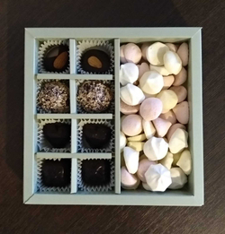 Набор «Воздушно-шоколадный» (муфтики + 8 конфет)