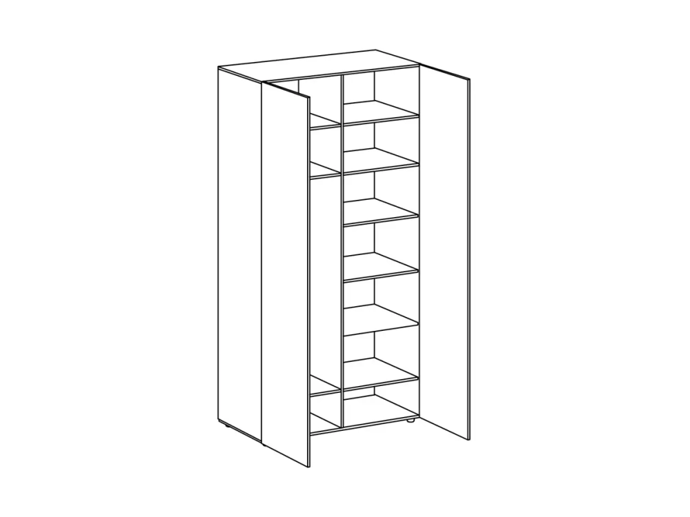Шкаф Modus 2-дверный