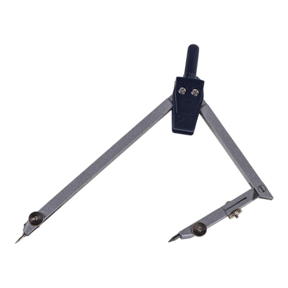 Готовальня 8 предм: циркуль мет, кронцирк, насадка под каранд ,стержни