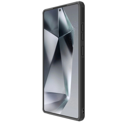 Чехол черного цвета с защитной шторкой для камеры от Nillkin на Samsung Galaxy S25 Ultra, серия CamShield Pro Case