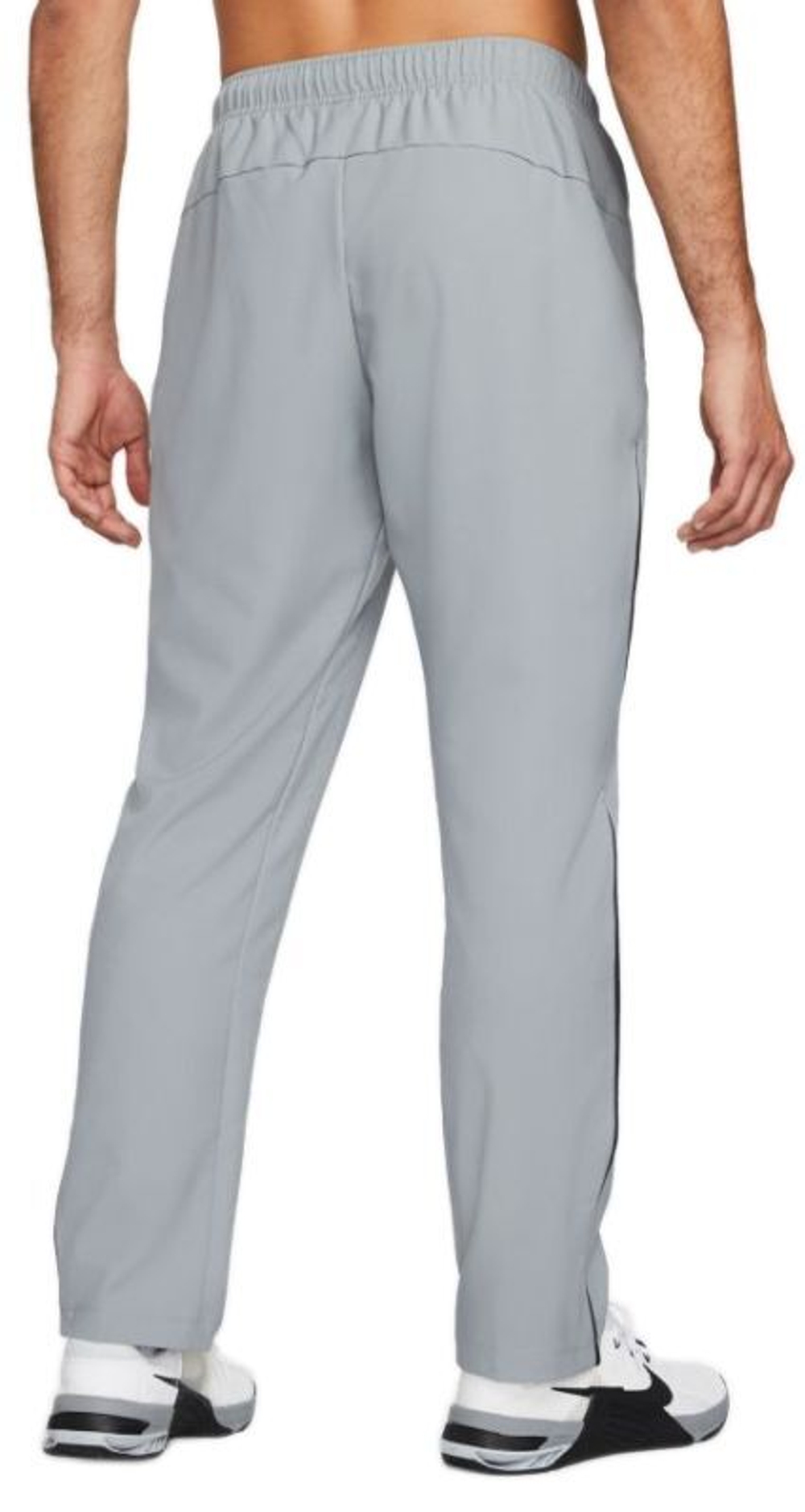 Мужские теннисные штаны Nike Dri-Fit Woven Team Training Trousers - серый