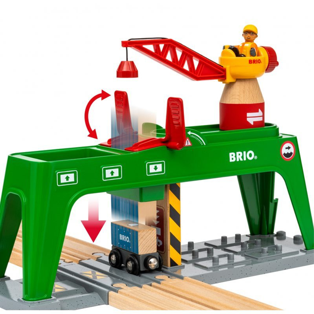 Brio Railway - Контейнерный кран 33996